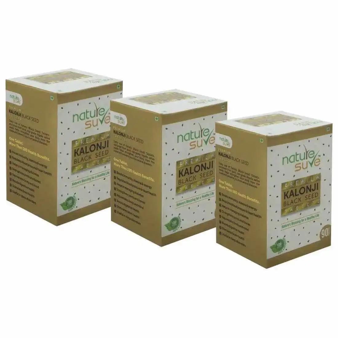 Nature Sure Kalonji Black Seed Extract for Men and Women - 90 Tablets 4 Nature Sure Kalonji Black Seed Extract for Men and Women - 90 Tablets