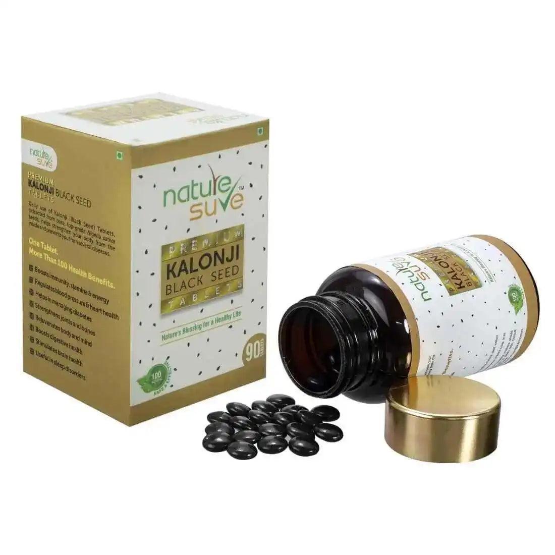 Nature Sure Kalonji Black Seed Extract for Men and Women - 90 Tablets 1 Nature Sure Kalonji Black Seed Extract for Men and Women - 90 Tablets