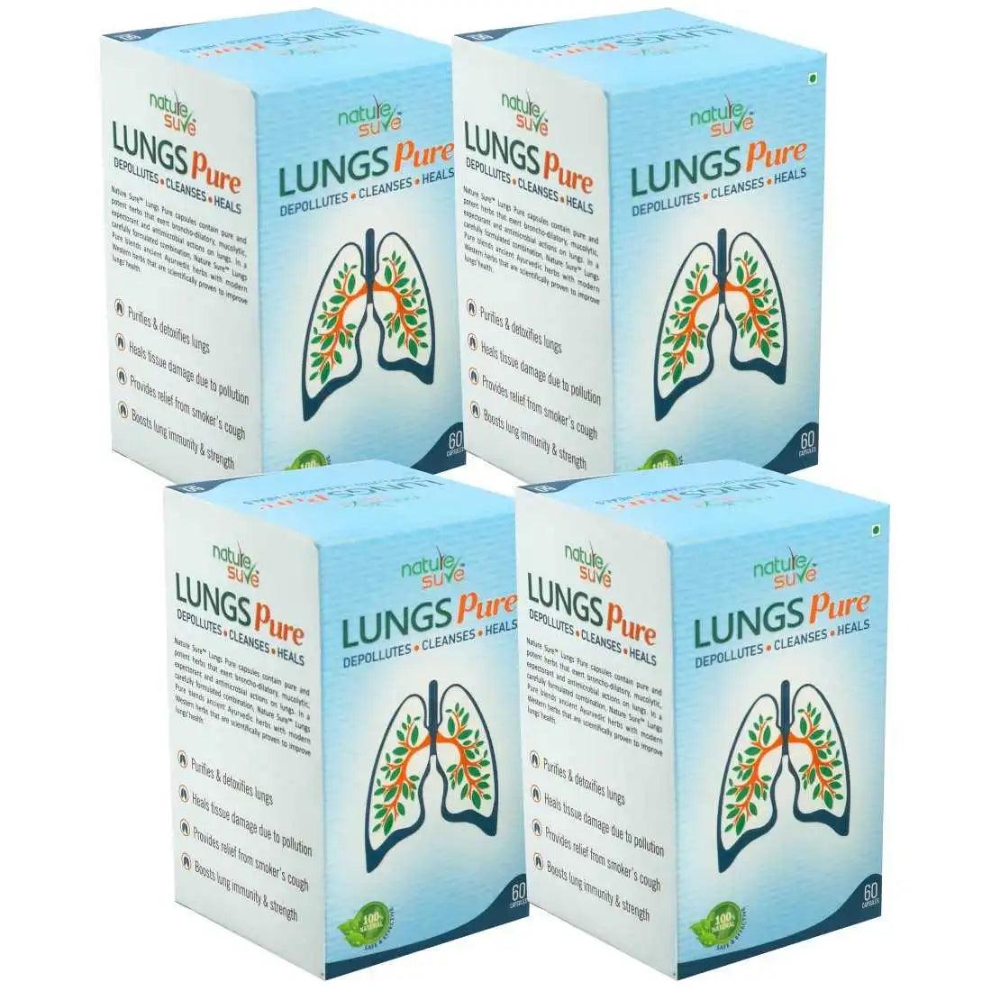 Nature Sure Lungs Pure for Respiratory Wellness - 60 Capsules 5 Nature Sure Lungs Pure for Respiratory Wellness - 60 Capsules