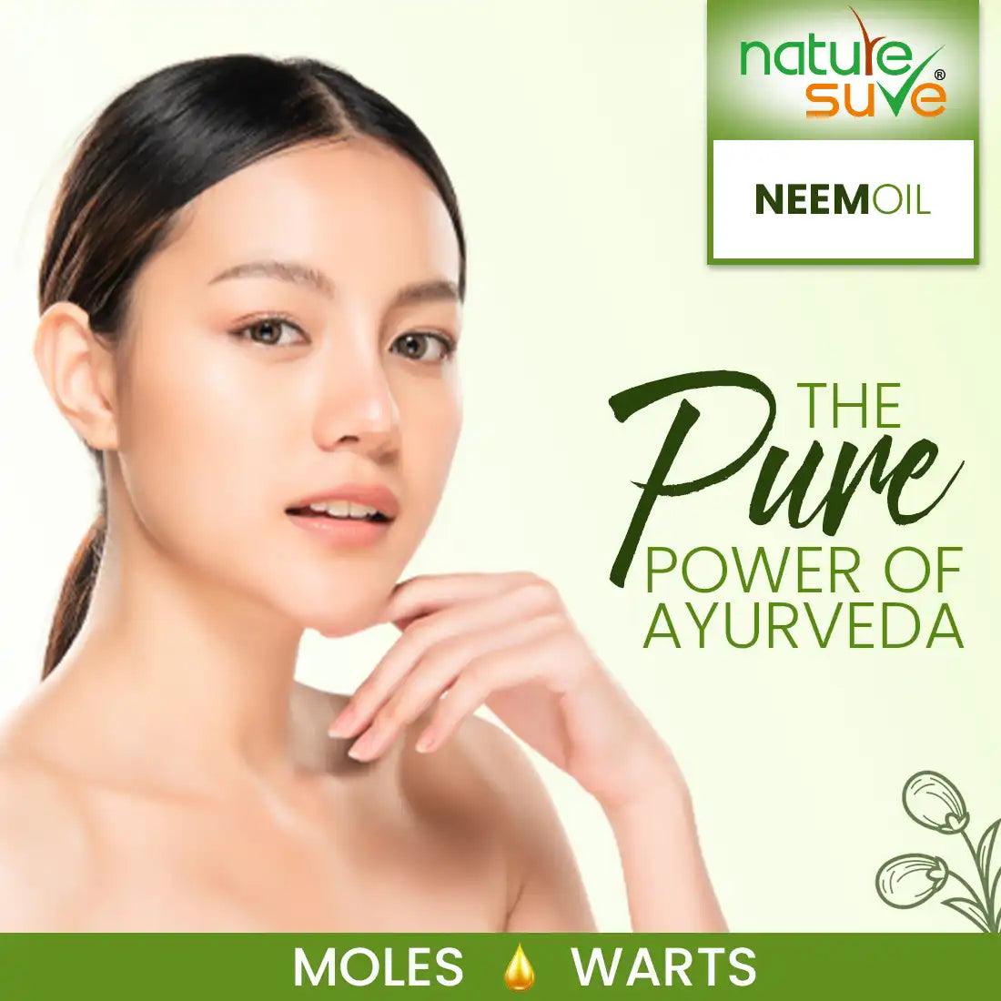 Nature Sure Neem Oil for Moles and Warts in Men and Women - 30ml 2 Nature Sure Neem Oil for Moles and Warts in Men and Women - 30ml