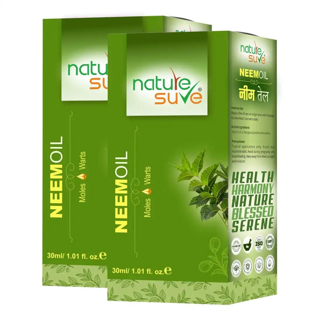 Nature Sure Neem Oil for Moles and Warts in Men and Women - 30ml 3 Nature Sure Neem Oil for Moles and Warts in Men and Women - 30ml