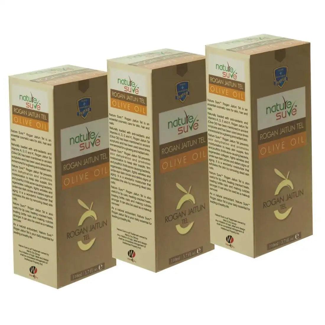 Nature Sure Rogan Jaitun Tail Olive Oil for Skin, Hair and Nail Care in Men and Women - 110ml 4 Nature Sure Rogan Jaitun Tail Olive Oil for Skin, Hair and Nail Care in Men and Women - 110ml