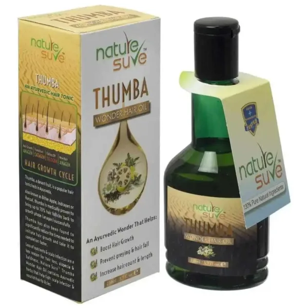 Nature Sure Thumba Wonder Hair Oil for Men and Women - 110ml