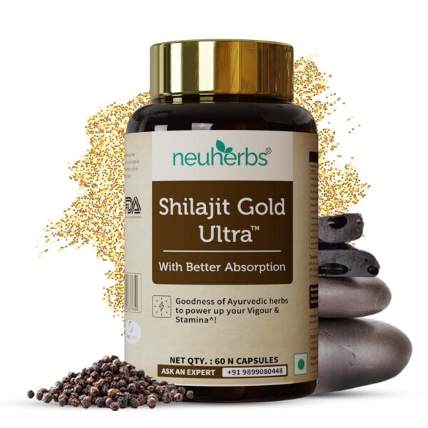Neuherbs Shilajit Gold Ultra - 60 Caps