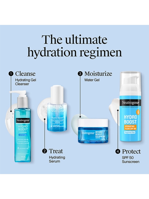 Neutrogena Hydro Boost Hyaluronic Acid Water Gel Face Moisturiser 15g 6 Neutrogena Hydro Boost Hyaluronic Acid Water Gel Face Moisturiser 15g