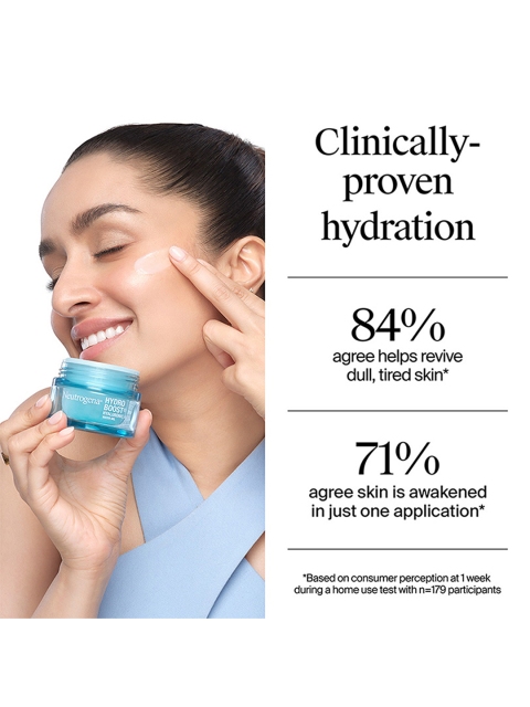 Neutrogena Hydro Boost Hyaluronic Acid Water Gel Face Moisturiser 50g 4 Neutrogena Hydro Boost Hyaluronic Acid Water Gel Face Moisturiser 50g