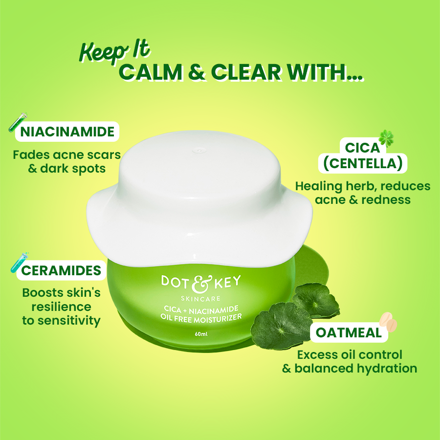Niacinamide & Cica(Centella) Oil-Free Moisturizer with Ceramides 3 Niacinamide & Cica(Centella) Oil-Free Moisturizer with Ceramides