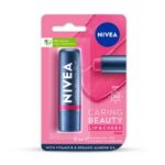 Nivea Caring Beauty SPF 30 Lip & Cheek Tint Balm with Shea Butter & Almond Oil - Pink