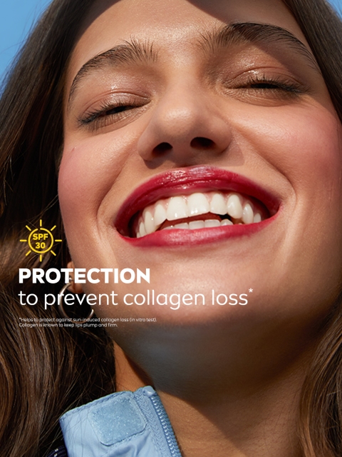 Nivea Caring Beauty SPF 30 Lip & Cheek Tint Balm with Shea Butter & Almond Oil - Red 5 Nivea Caring Beauty SPF 30 Lip & Cheek Tint Balm with Shea Butter & Almond Oil - Red