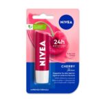 Nivea Cherry Shine Long Lasting Moisturisation Caring Lip Balm 4.8 g