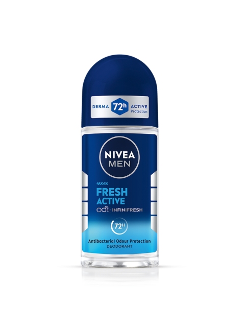 Nivea Men Fresh Active Roll-On Deodorant 50 ml 2 Nivea Men Fresh Active Roll-On Deodorant 50 ml