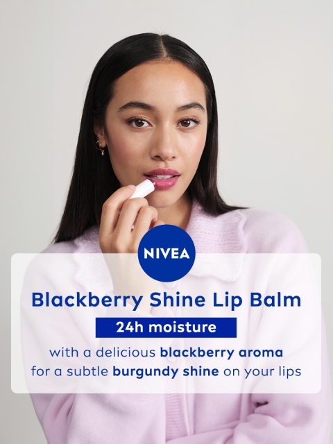 NIVEA Set of 2 Berry Shine 24H Melt-In Moisture Lip Balms 2 NIVEA Set of 2 Berry Shine 24H Melt-In Moisture Lip Balms