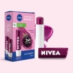 NIVEA Set of 2 Berry Shine 24H Melt-In Moisture Lip Balms
