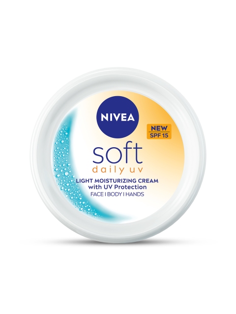 Nivea Soft Daily UV Light Moisturising Cream with SPF-15 - 50ml 2 Nivea Soft Daily UV Light Moisturising Cream with SPF-15 - 50ml