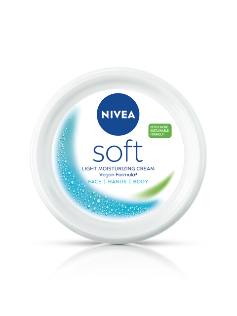 Nivea Unisex Soft Light Moisturizing Non-Sticky Cream with Vitamin E & Jojoba Oil -300 ml 2 Nivea Unisex Soft Light Moisturizing Non-Sticky Cream with Vitamin E & Jojoba Oil -300 ml