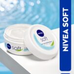 Nivea Unisex Soft Light Moisturizing Non-Sticky Cream with Vitamin E & Jojoba Oil -300 ml