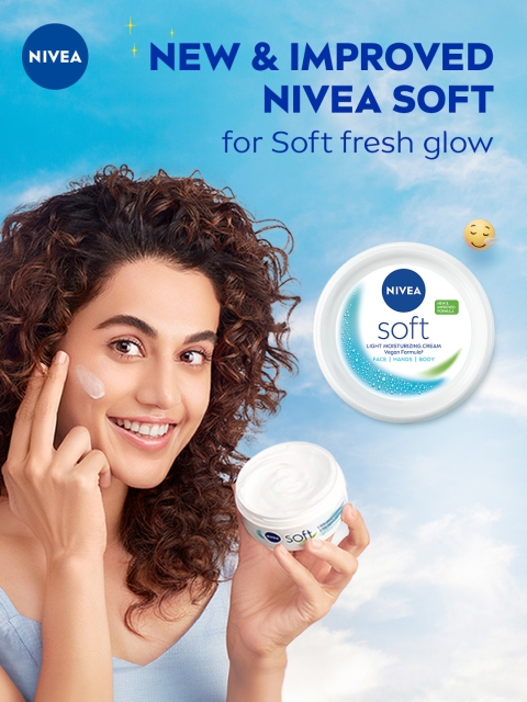 Nivea Unisex Soft Light Moisturizing Non-Sticky Cream with Vitamin E & Jojoba Oil -300 ml 3 Nivea Unisex Soft Light Moisturizing Non-Sticky Cream with Vitamin E & Jojoba Oil -300 ml