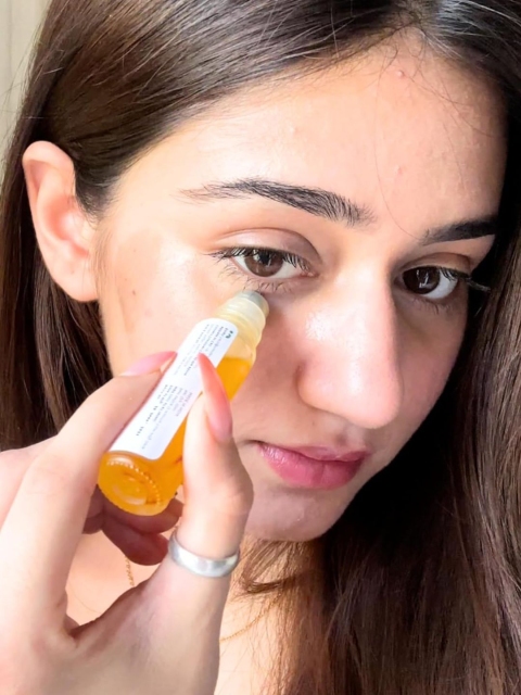 NOOR SKINCARE Under Eye Roll-On Serum for Dark Circles, Wrinkles & Fine Lines - 10 ml 2 NOOR SKINCARE Under Eye Roll-On Serum for Dark Circles, Wrinkles & Fine Lines - 10 ml