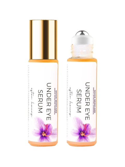 NOOR SKINCARE Under Eye Roll-On Serum for Dark Circles, Wrinkles & Fine Lines - 10 ml