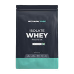 Nutrabay Pure Whey Protein Isolate - 1 Kg (2.2 Lb), Unflavoured