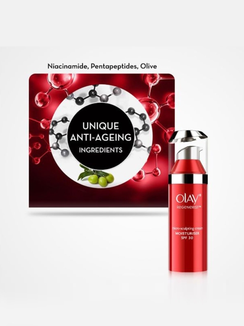 Olay Regenerist Micro Sculpting Day Cream SPF30 with Hyaluronic Acid & Niacinamide -10g 3 Olay Regenerist Micro Sculpting Day Cream SPF30 with Hyaluronic Acid & Niacinamide -10g