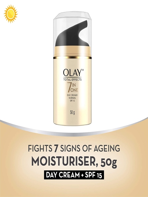Olay Total Effects Day Cream with SPF15 - Fights 7 Signs of Ageing - 50g 5 Olay Total Effects Day Cream with SPF15 - Fights 7 Signs of Ageing - 50g