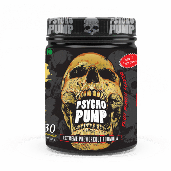 One Science Nutrition Psycho Pump PreWorkout - 330 gm (0.72 Lb), Fruit Punch