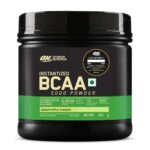 Optimum Nutrition (ON) Instantized BCAA 5000 Powder - 250 gm (0.55 Lb), Green Apple