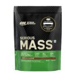 Optimum Nutrition (ON) Serious Mass High Protein High Calorie Weight Gainer Powder - 1 kg (Chocolate) with Vitamins and Minerals, Suitable for Vegetarians