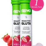 OZiva Set Of 2 Bioactive Gluta Fizzy Tablets - 15 Tablets Each