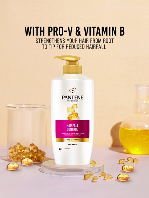 Pantene HairScience Hairfall Control Shampoo with Pro-Vitamins & Vitamin B - 650ml 2 Pantene HairScience Hairfall Control Shampoo with Pro-Vitamins & Vitamin B - 650ml