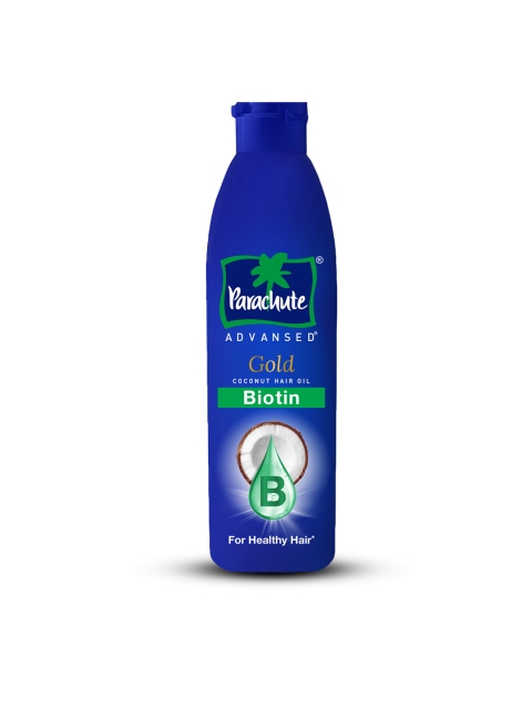Parachute Advansed Gold Biotin Coconut Hair Oil for Fuller Hair - 300 ml
