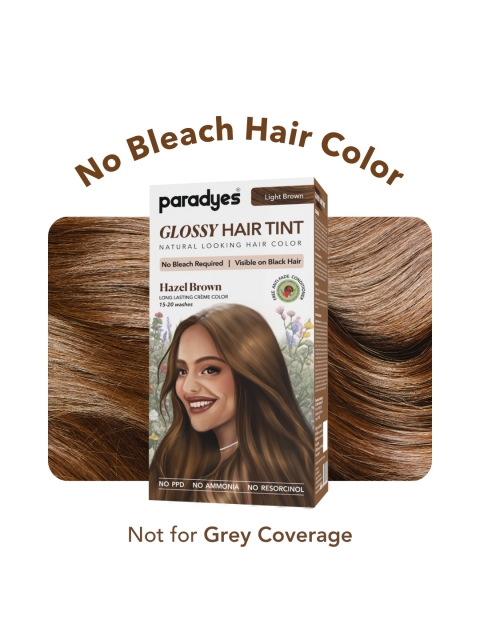 Paradyes Semi-Permanent Creme Glossy Tint Hair Color 160g- Hazel Brown- Light Brown 2 Paradyes Semi-Permanent Creme Glossy Tint Hair Color 160g- Hazel Brown- Light Brown