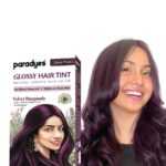 Paradyes Semi-Permanent Creme Glossy Tint Hair Color 160g- Velvet Burgundy