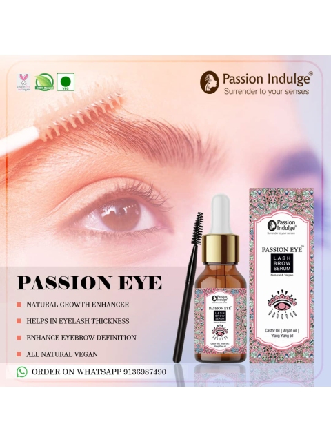 Passion Indulge White Eye Lash Brow Serum for Eyebrow and Eyelashes 2 Passion Indulge White Eye Lash Brow Serum for Eyebrow and Eyelashes
