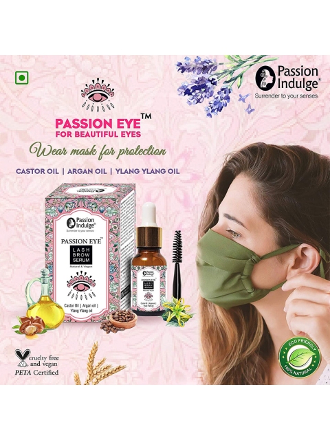 Passion Indulge White Eye Lash Brow Serum for Eyebrow and Eyelashes 4 Passion Indulge White Eye Lash Brow Serum for Eyebrow and Eyelashes