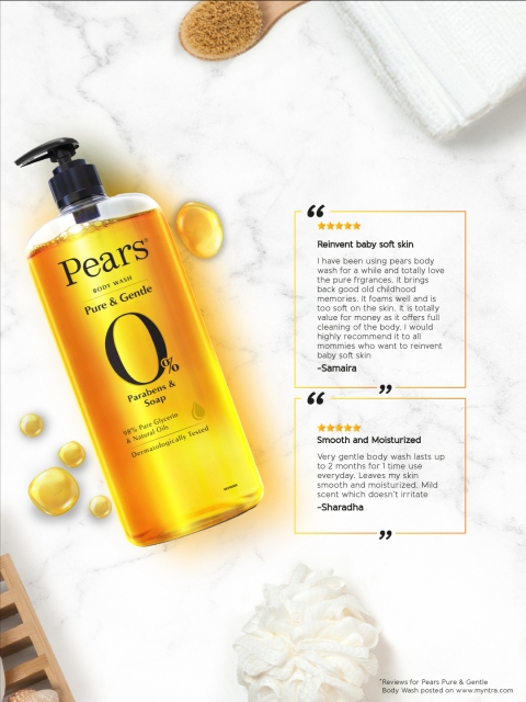Pears Pure & Gentle Body Wash with Pure Glycerin - 750 ml 6 Pears Pure & Gentle Body Wash with Pure Glycerin - 750 ml