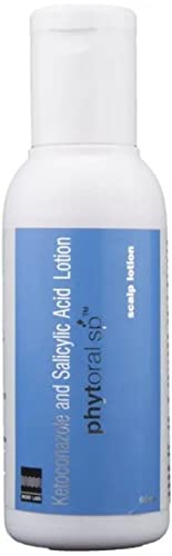 Phytoral Sp 2% /2% - Bottle of 60ml Scalp Lotion with Ketoconazole and Salicylic Acid 2 Phytoral Sp 2% /2% - Bottle of 60ml Scalp Lotion with Ketoconazole and Salicylic Acid