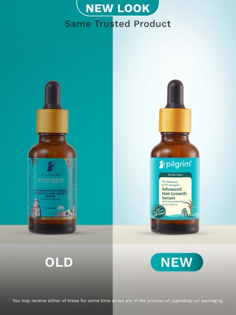 Pilgrim Advanced Hair Growth Serum with Redensyl & Anagain for Hair Fall Control - 30 ml 2 Pilgrim Advanced Hair Growth Serum with Redensyl & Anagain for Hair Fall Control - 30 ml