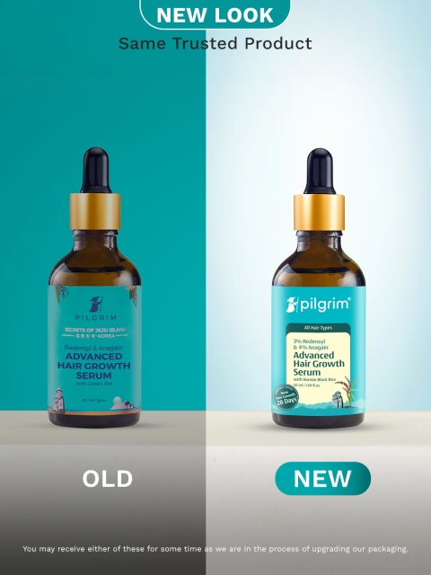 Pilgrim Advanced Hair Growth Serum with Redensyl & Anagain for Hair Fall Control - 50 ml 2 Pilgrim Advanced Hair Growth Serum with Redensyl & Anagain for Hair Fall Control - 50 ml