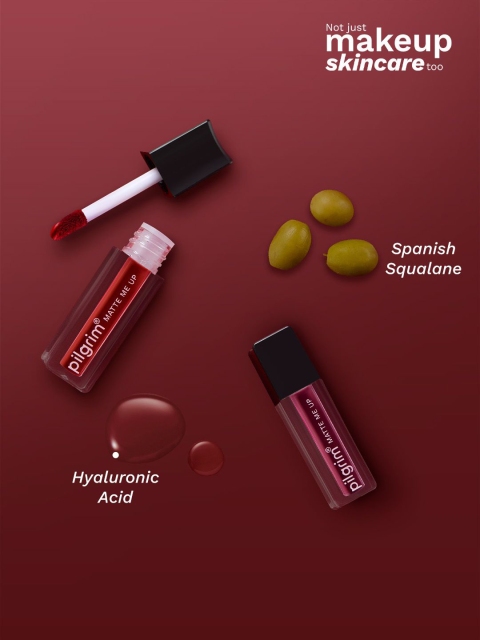 Pilgrim Set Of 4 Matte Me Up Mini Liquid Lipstick - 4 ml Each - Always On Top 3 Pilgrim Set Of 4 Matte Me Up Mini Liquid Lipstick - 4 ml Each - Always On Top