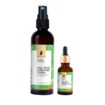 Pilgrim Spot Removal Kit with 10% Niacinamide & Tea Tree Toner + Blemish Remover Serum
