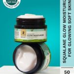 Pilgrim Squalane Glow Moisturizer with Vitamin C & Niacinamide For Bright,Even-Toned Skin