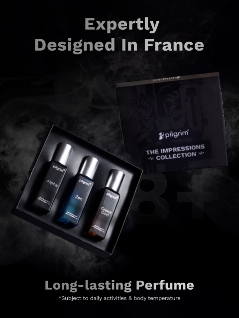 Pilgrim The Impressions Collection 3In1 Premium Long Lasting Luxury Fragrance EDP Gift Box 3 Pilgrim The Impressions Collection 3In1 Premium Long Lasting Luxury Fragrance EDP Gift Box