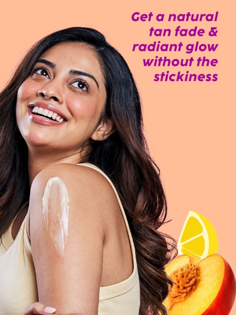 PLIX THE PLANT FIX Peaches & Lemon Detan Body Lotion SPF 30 With 5% Niacinamide - 150 ml 5 PLIX THE PLANT FIX Peaches & Lemon Detan Body Lotion SPF 30 With 5% Niacinamide - 150 ml
