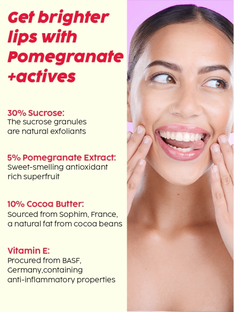 PLIX THE PLANT FIX Pomegranate Exfoliating Lip Scrub & AHA BHA PHA Peeling Potion 5 PLIX THE PLANT FIX Pomegranate Exfoliating Lip Scrub & AHA BHA PHA Peeling Potion