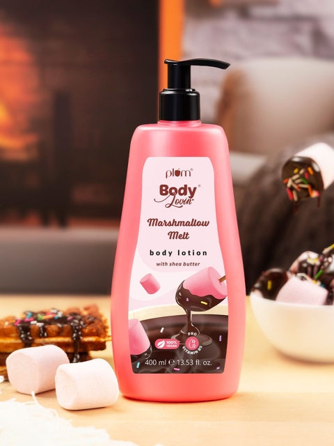 Plum BodyLovin' Marshmallow Melt Body Lotion With Shea Butter & Vitamin B5 - 400 ml