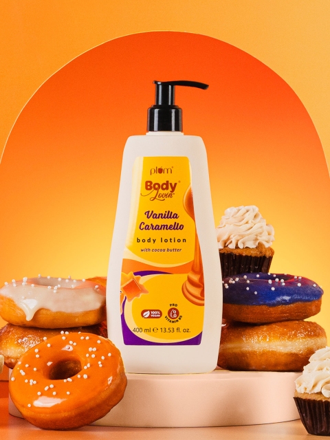 Plum BodyLovin' Vanilla Caramello Body Lotion with Cocoa Butter - 400 ml 5 Plum BodyLovin' Vanilla Caramello Body Lotion with Cocoa Butter - 400 ml