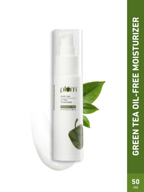 Plum Green Tea Oil-Free Moisturizer With Niacinamide & Hyaluronic For Hydration - 50ml