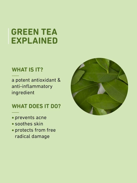 Plum Green Tea Pore Cleansing Gel Face Wash With Glycolic Acid To Fights Acne & Oil- 100ml 5 Plum Green Tea Pore Cleansing Gel Face Wash With Glycolic Acid To Fights Acne & Oil- 100ml